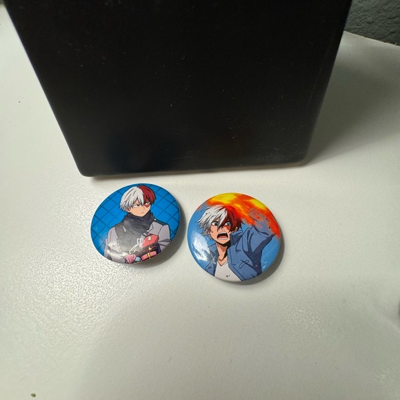 My Hero Academia, Shoto Todoroki Anime Pins - Picture 1 of 4